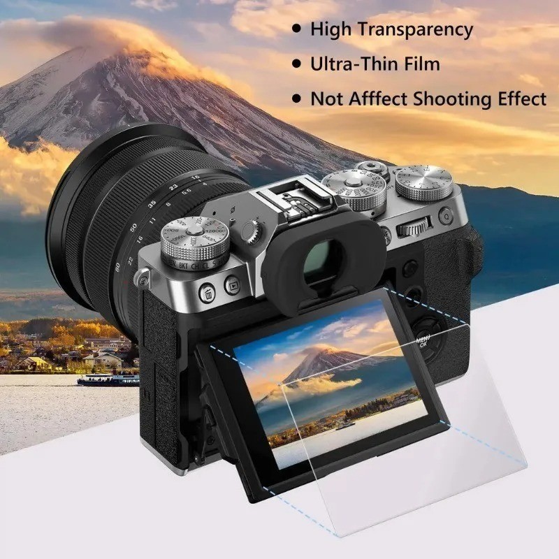 1/2/3PCS กระจกนิรภัยป้องกันหน้าจอสําหรับ Leica Q Q Typ 116 Q2 Q2 Q3 Q3 43 QP SL Typ 601 SL2 SL2‐S SL