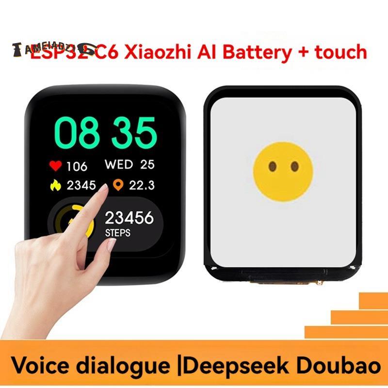 [คุณภาพ T]สําหรับ AI Voice Chat C6 บอร์ดพัฒนานาฬิกาที่ตั้งโปรแกรมได้ Featuring จอแสดงผล LCD หน้าจอสั