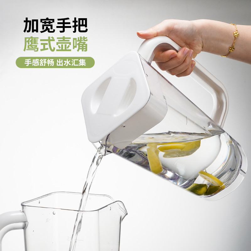 高温冷水壶防摔商用KTV饮料壶果汁扎壶热饮酒吧餐厅亚克力扎壶耐