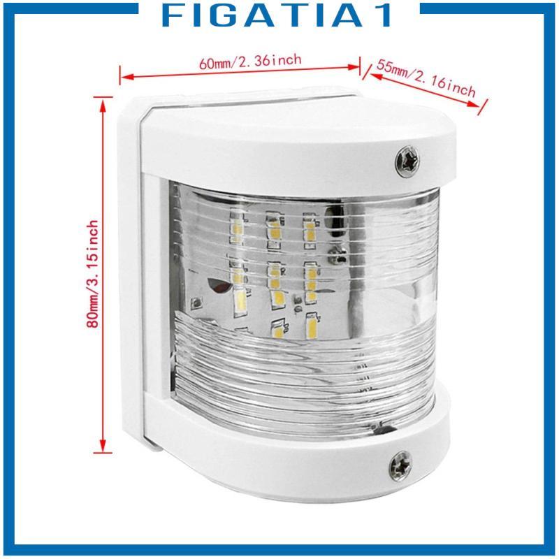 [figatia1] ไฟนําทาง LED เรือยอชท์นําทางโคมไฟแสงทางทะเลการมองเห็นสูง