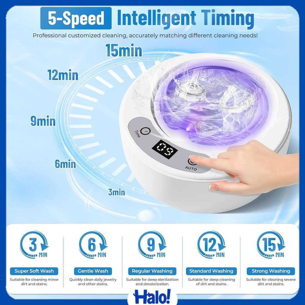 น้ํายาทําความสะอาดเครื่องประดับอัลตราโซนิก 49kHz 180ml - X88