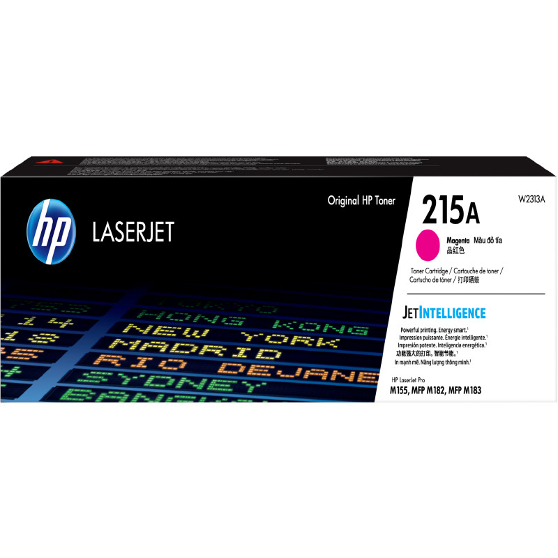 HP ผงหมึก Toner Cartridge รุ่น 215A สีม่วงแดง Magenta
