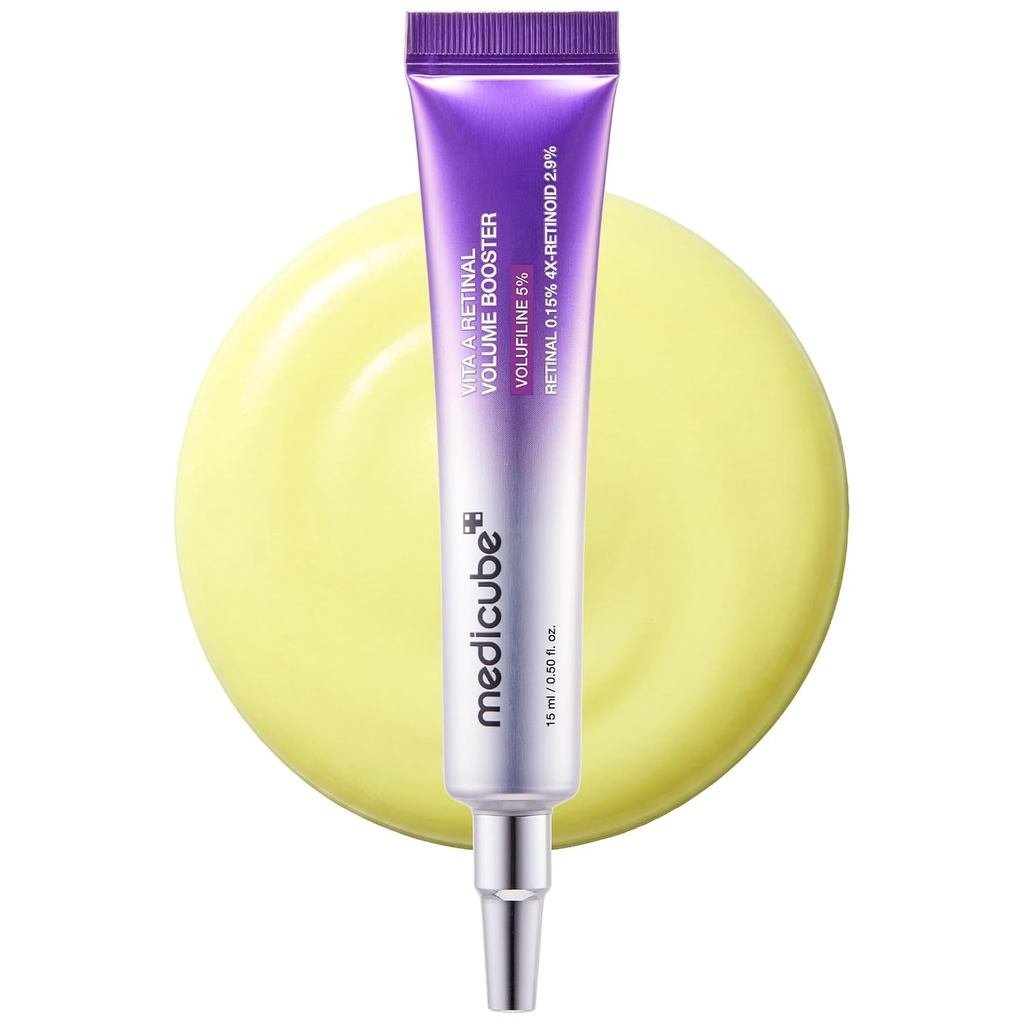 Medicube Vitamin A Retinol Plumping Serum ประกอบด้วย Volufiline, 4X-Retinoid 5PFM