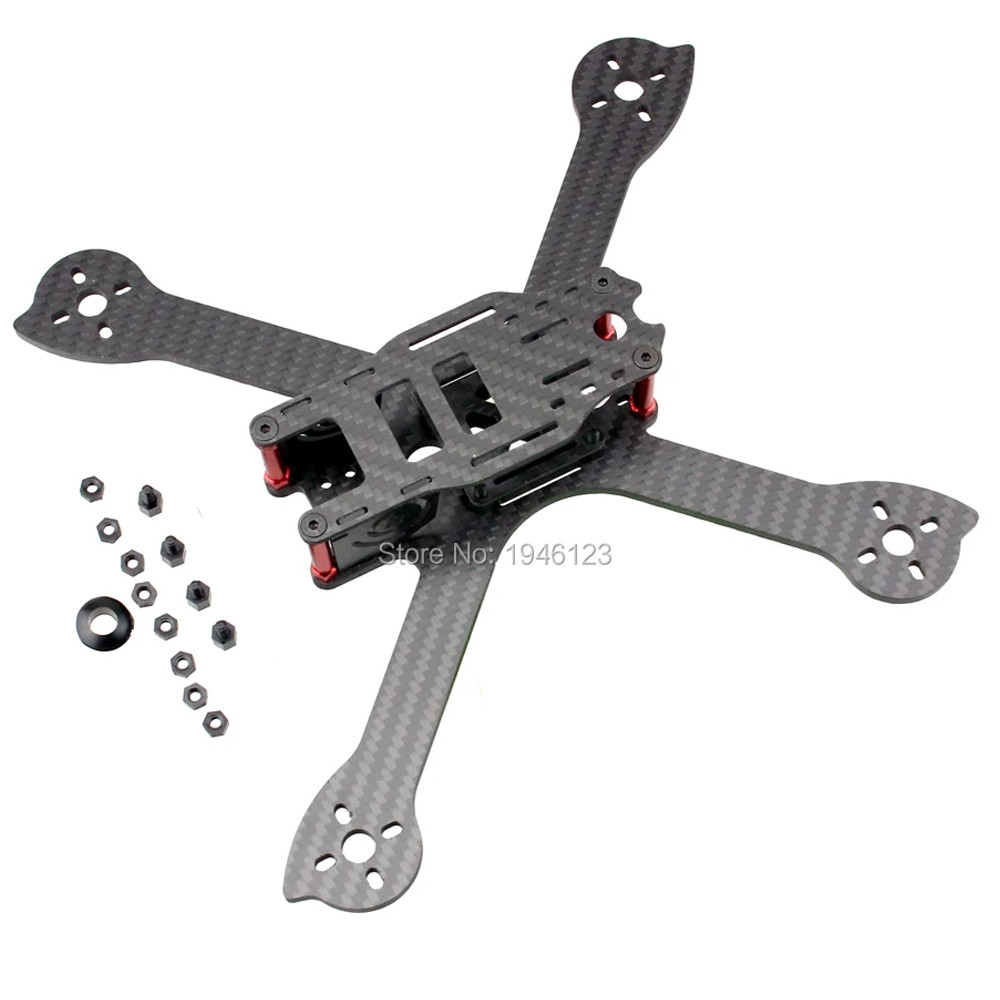 Ix5-210 210 มม.คาร์บอนไฟเบอร์สําหรับ FPV Racing Kit สําหรับ 22 Series สําหรับ Micro FPV Quadcopter
