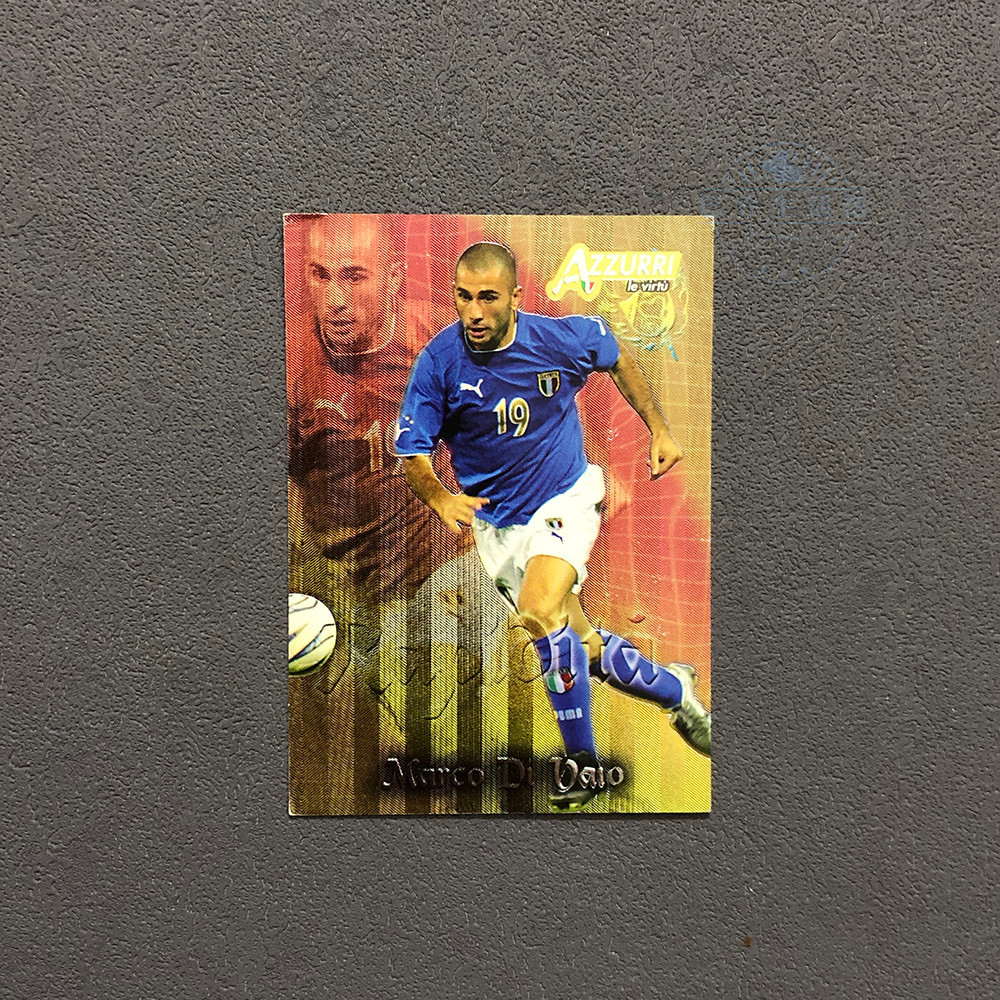 64 Panini Panini Panini 2004 ทีมอิตาลี AZZURRI Star Card อย่างเป็นทางการ