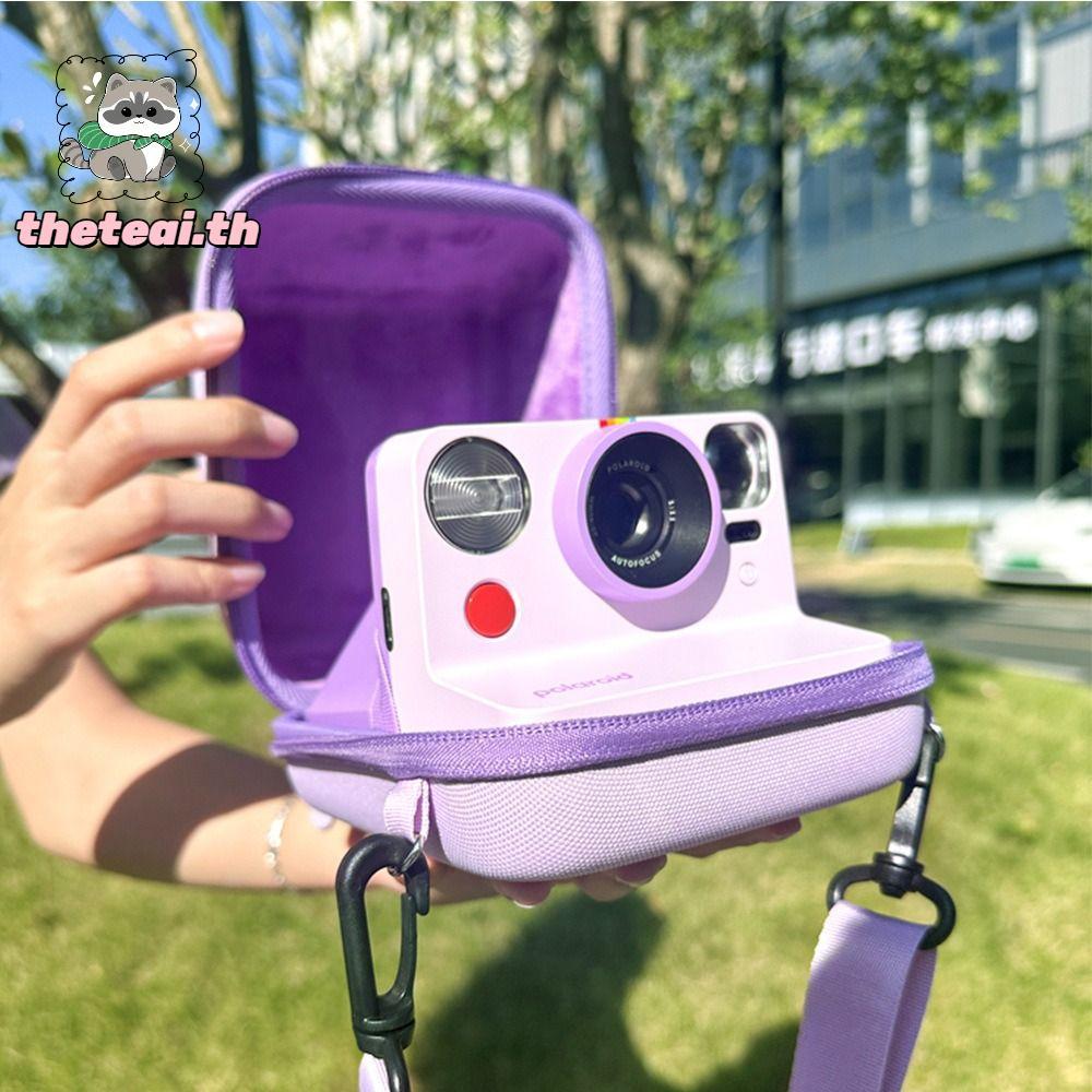 THETEAI กระเป๋าใส่กล้องฟิล์ม, EVA Universal Instant Camera Storage Bag, Professional กันกระแทก Anti 
