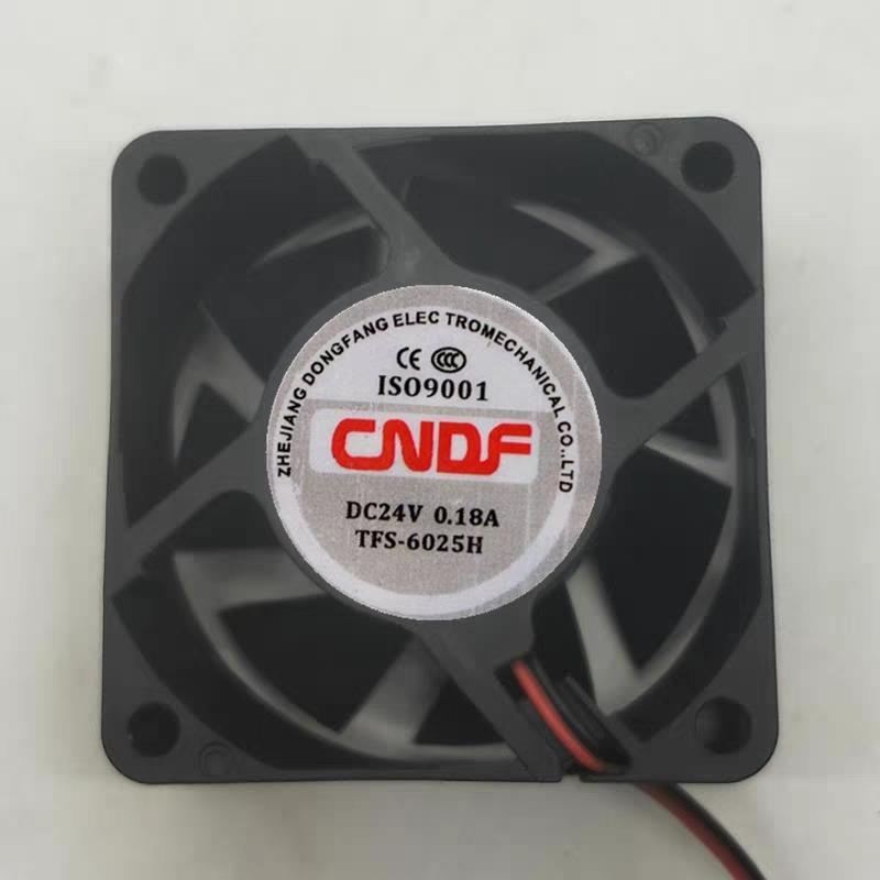 6 ซม. 6025H พัดลมระบายความร้อนขนาดเล็กพัดลมอินเวอร์เตอร์ 24V 12V TFS-6025H