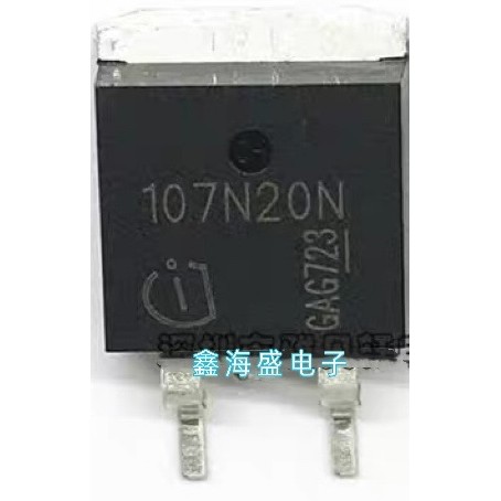 ต้นฉบับนําเข้า IPB107N20N3G 107N20N 200V 88A MOS Field Effect Management TO-263