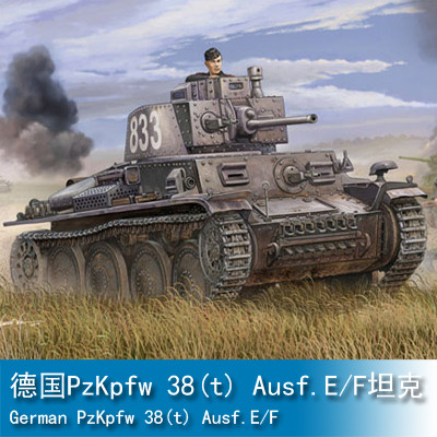 Trumpeter 1/35 Germany PzKpfw 38 (t) Ausf.E/F Tank 01577