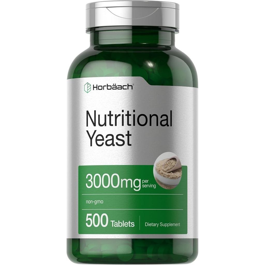 Horbaach Nutritional Yeast Tablets 3000มก | จํานวน 500 ลูก