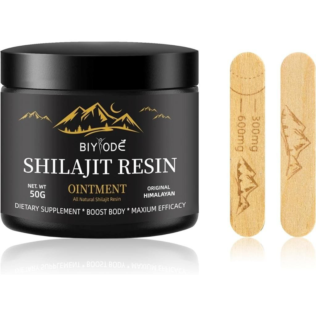 Shilajit Resin Shilajit Pure Himalayan Organic 600mg Organic Resin 85+ Minerals & Fulvic Acid Maximu