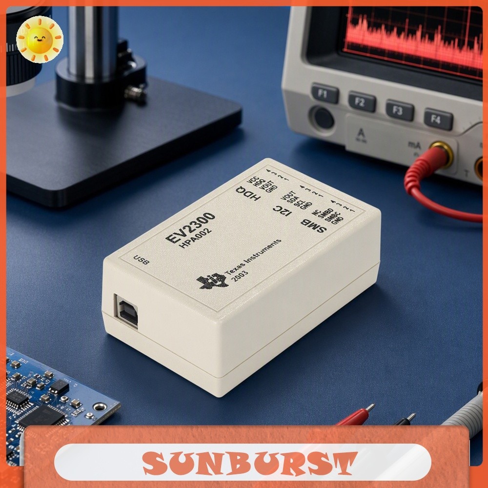EV2300 อินเทอร์เฟซ USB บอร์ดแบตเตอรี่เครื่องวัด SMBus I2C สําหรับ BQ34Z100 BQ27541 HDQ Debug โปรแกรม