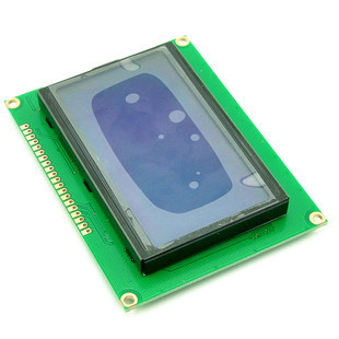 LCD12864 หน้าจอ LCD พร้อมห้องสมุด (หน้าจอสีน้ําเงิน) 5V พร้อมไฟแบ็คไลท์ห้องสมุดจีน ST7920 ควบคุม