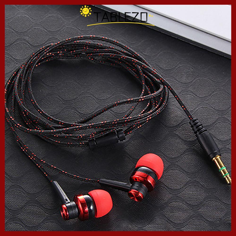 in stockTABLEZO In-Ear Headphone Universal Earpiece Wired Stereo