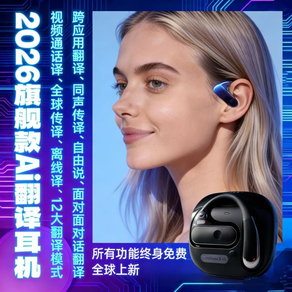 2026 The Most Ai Smart Synchronous Voice Translator Overseas Travel Handy Tool Cross Social Translat