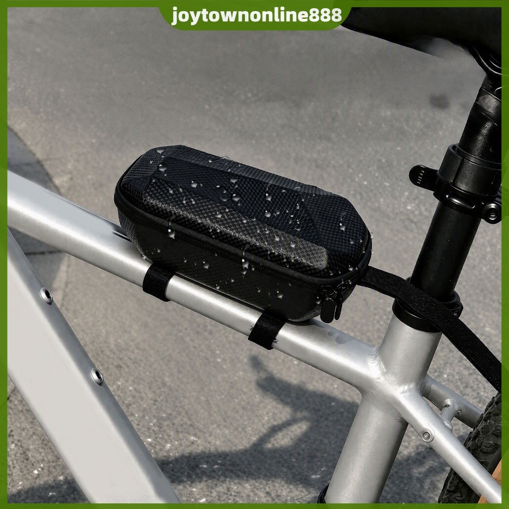 3L Bike Frame Bag PU Hard Shell Waterproof Top Tube Bag [Joytownonline888.th]