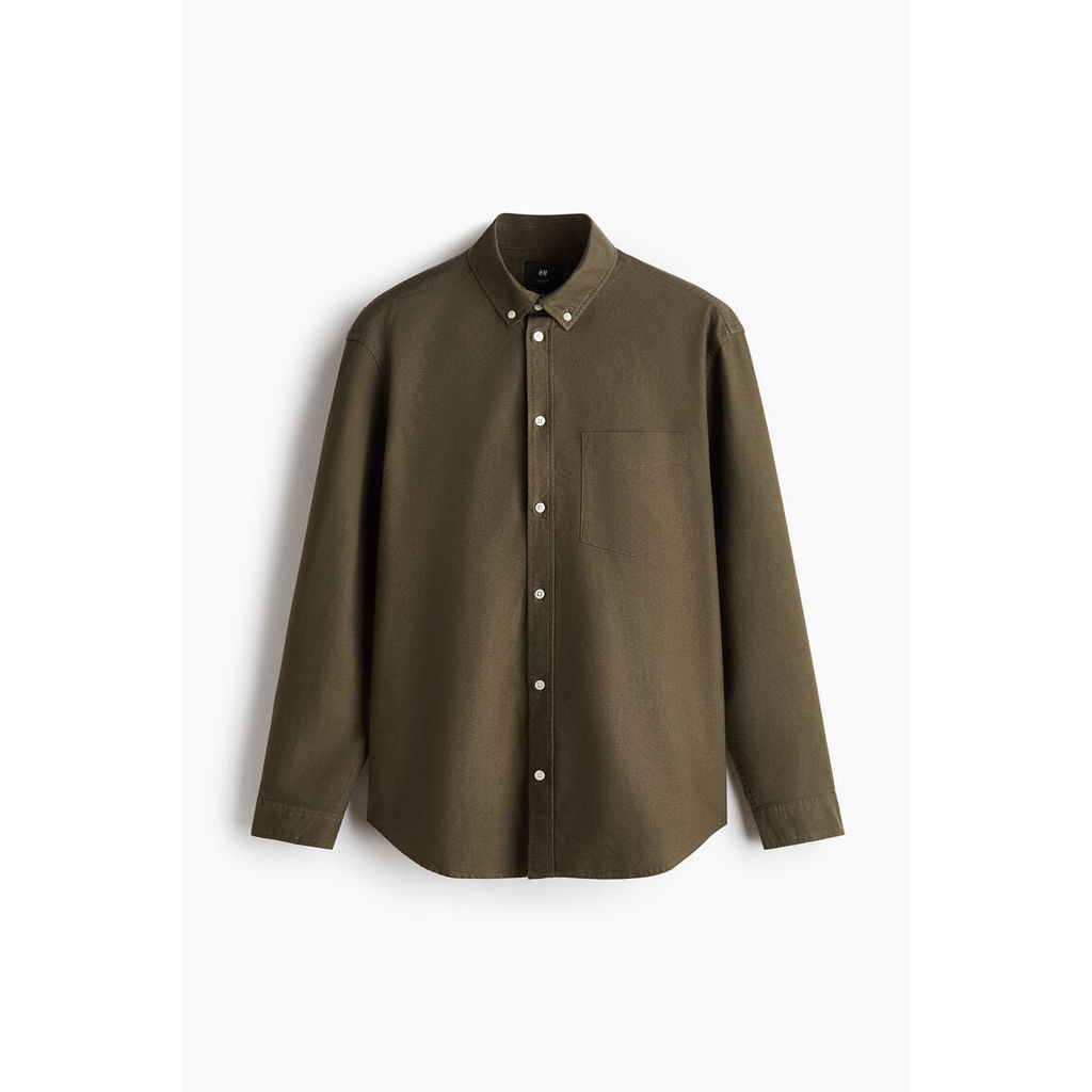 H&M قميص أكسفورد رجالي Regular Fit — صورة 6