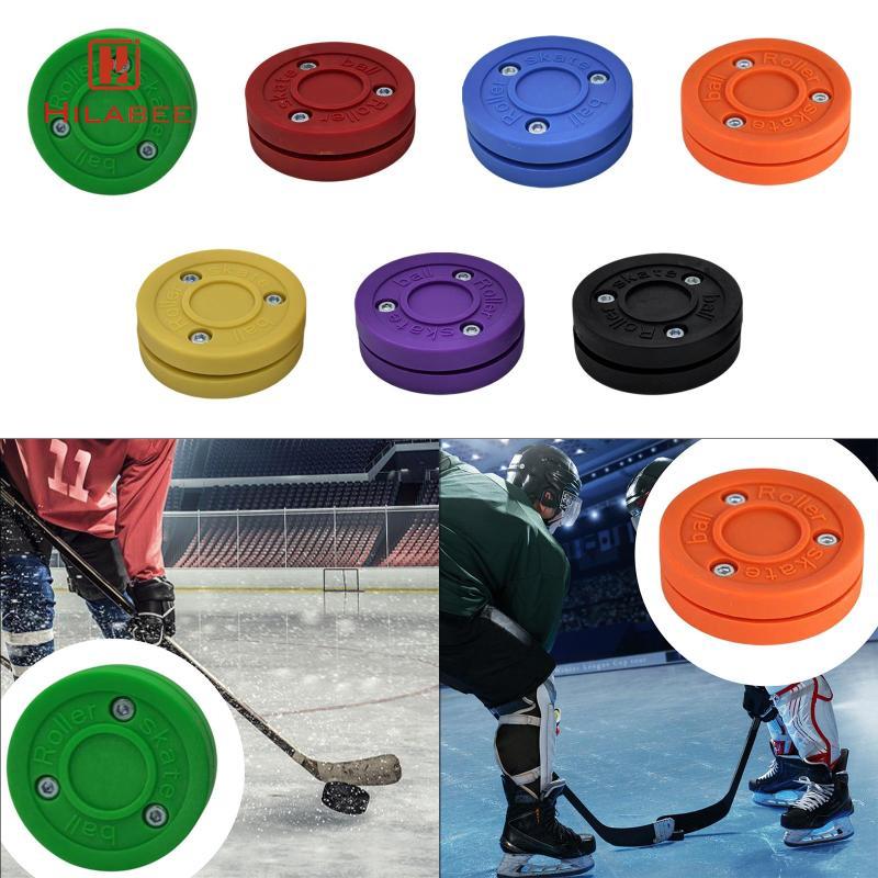 HILABEE Roller Hockey Puck Ice Hockey Puck Smooth Training Puck Street Hockey Puck สําหรับกิจกรรมในร