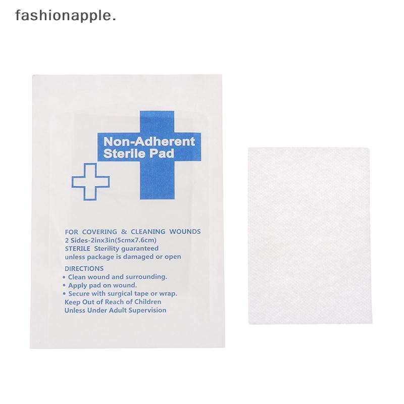 Form & Art 10 ชิ้นกันน้ํา Gauze Pad Non-Atterent Pad ชุดปฐมพยาบาลแผล Dressing เทปหมัน Medical Gauze 