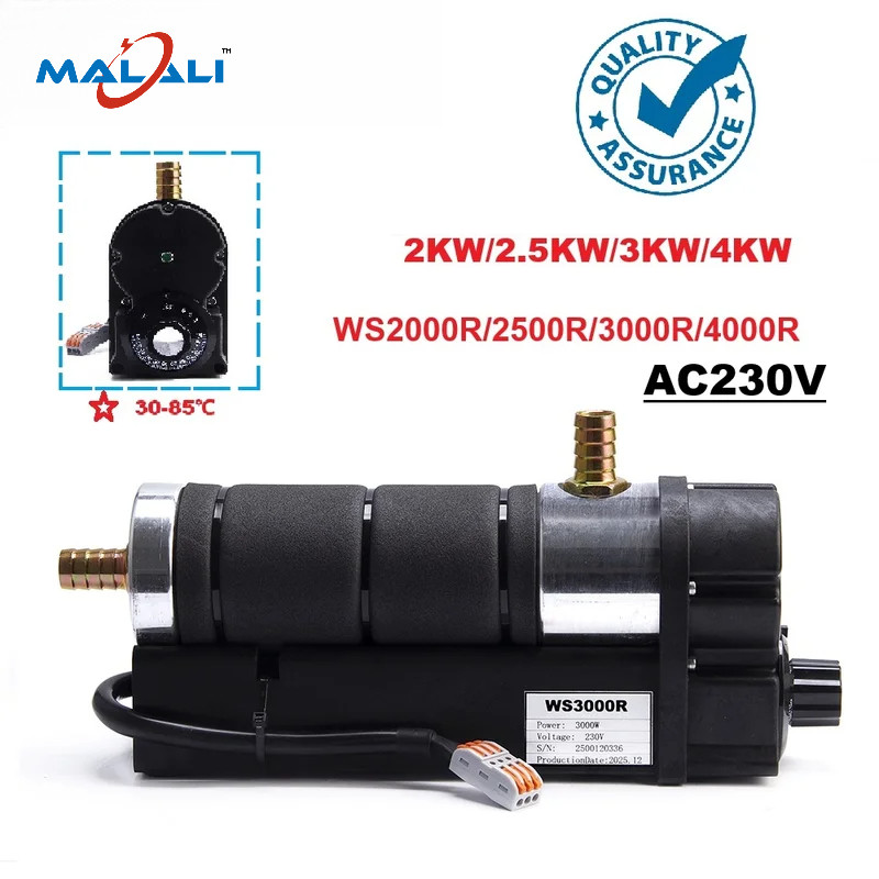 Malali AC230V 2KW 2.5KW 3KW 4KW ดีเซลเครื่องยนต์เครื่องทําน้ําอุ่นแนวนอนเริ่มต้น Self-หมุนเวียน Preh