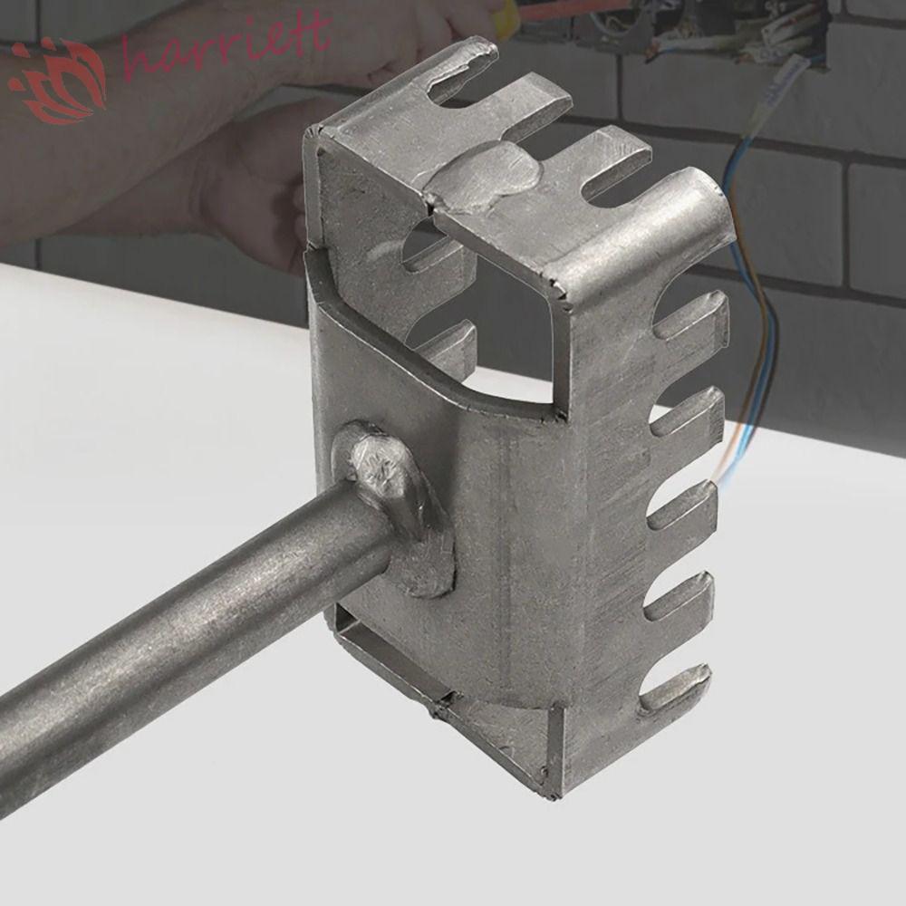 HARRIETT เครื่องตัดรูสี่เหลี่ยม, Punch Quick Cutting Square Socket Puncher, Square-handle 4 Pits Rou