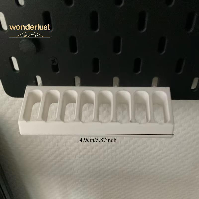[Easy-t] 3D พิมพ์ Wall Plier Organizer ทนทานเครื่องมือเก็บ Ra เหมาะกับ 8 คีมสําหรับ Home Repair Gara