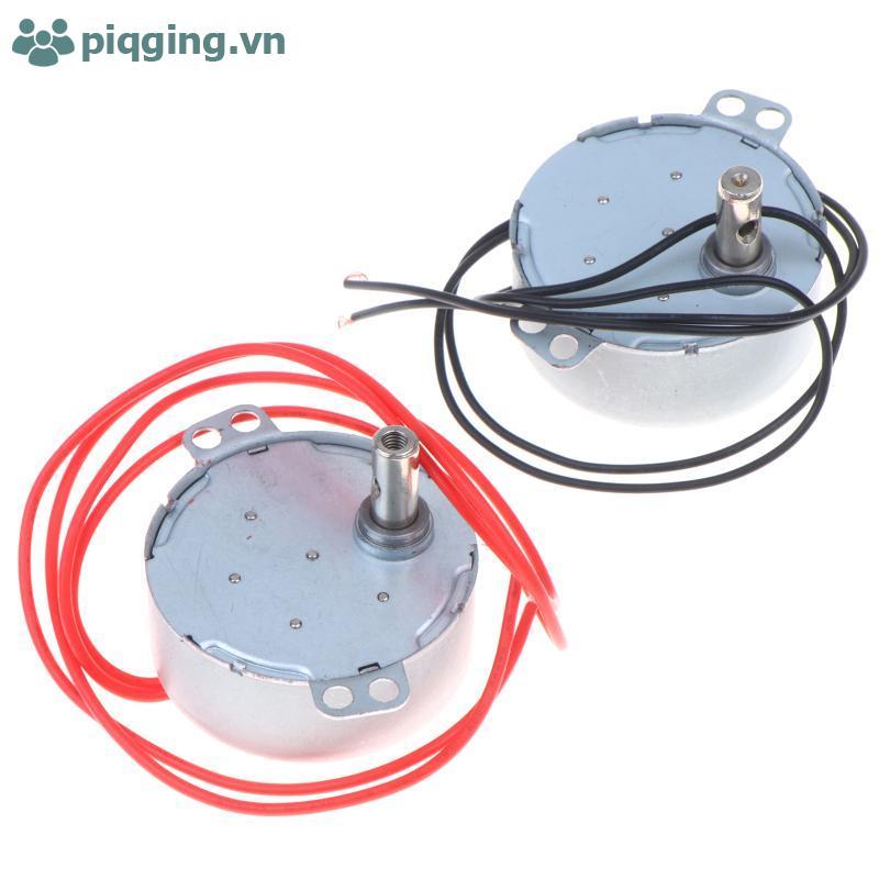Piqging AC 220V TYC-50 มอเตอร์ซิงโครนัส 12V 50/60Hz 4KGF·CN แผ่นเสียง VN
