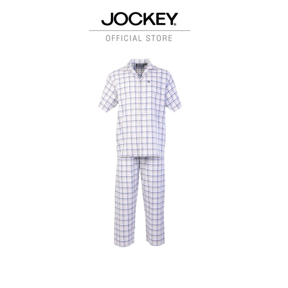 JOCKEY UNDERWEAR ชุดนอน SLEEPWEAR รุ่น KU JK1666B SHORT SLEEVE/PANTS