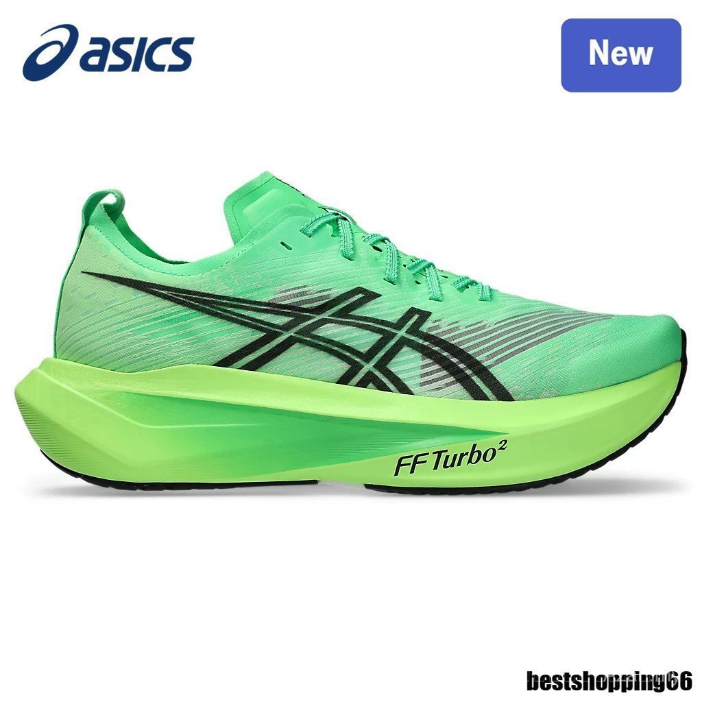 2026 ASICS MEGABLAST รองเท้าวิ่งผู้ชายและผู้หญิง Ultralight ShockAbsorbing QPDB NVV3