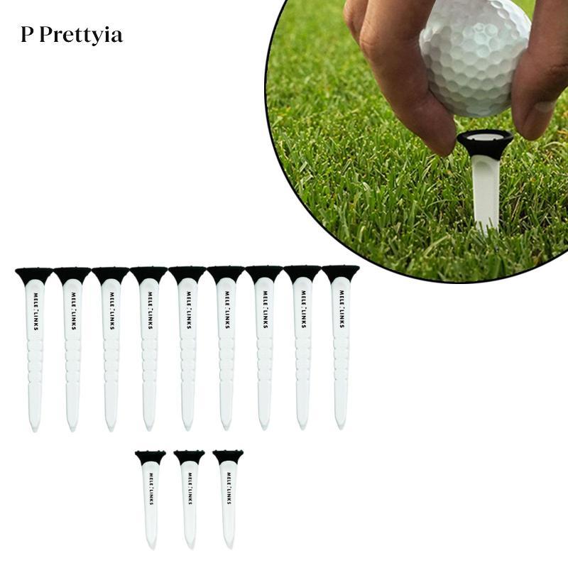 P Prettyia Universal Golf Tees ปรับความสูง Stable ลูกพลาสติกสนับสนุนอุปกรณ์เสริมสําหรับในร่มกลางแจ้ง Play — صورة 8