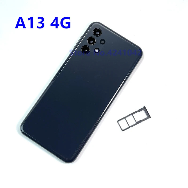 ฝาครอบ A13 4G 5G ด้านหลังประตูด้านหลังสําหรับ SAMSUNG Galaxy A135 A135F SM-A135F A136 A136B อะไหล่ซ่