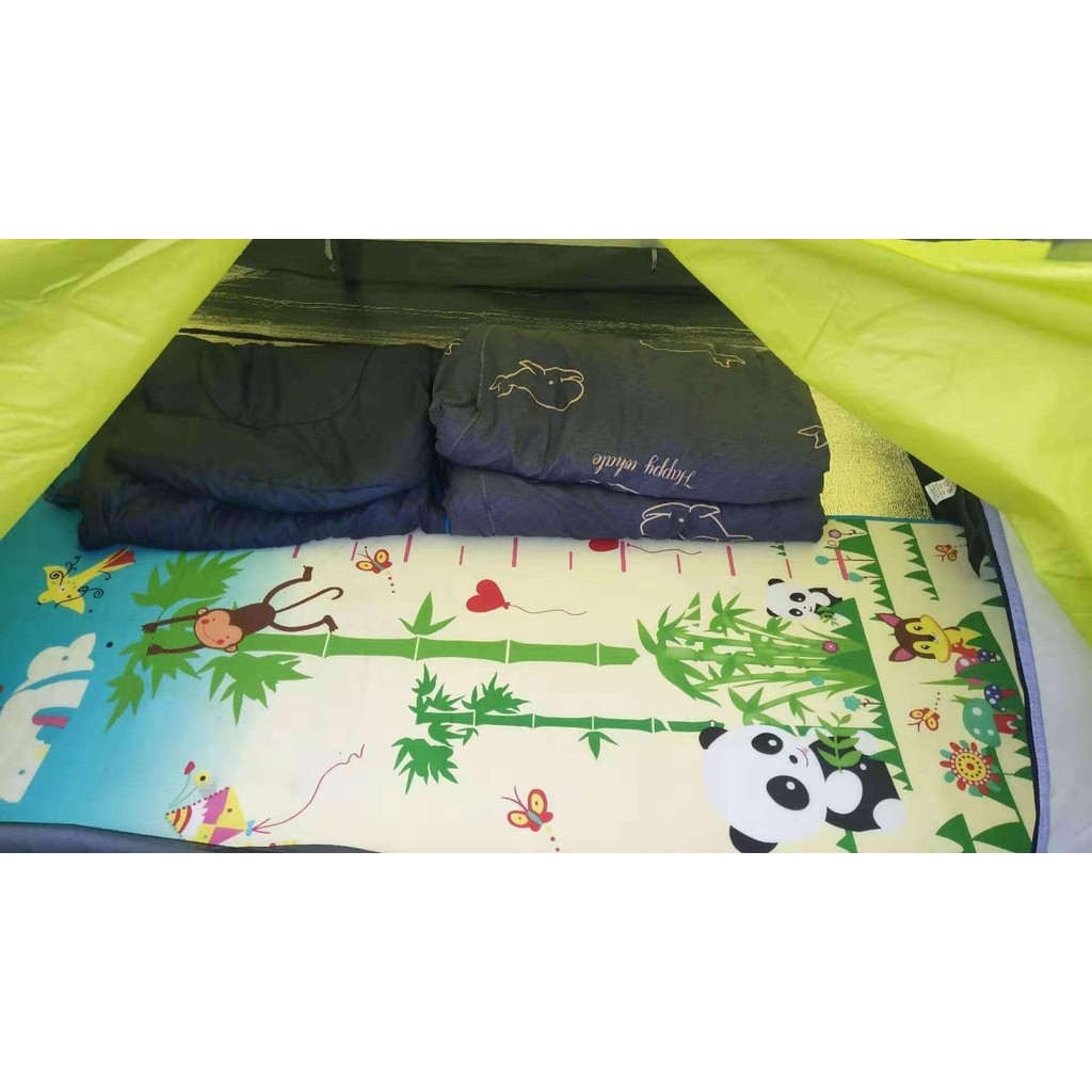 Wugong Mountain God Tent Inn Yuexiang ห้องเต็นท์สามคน