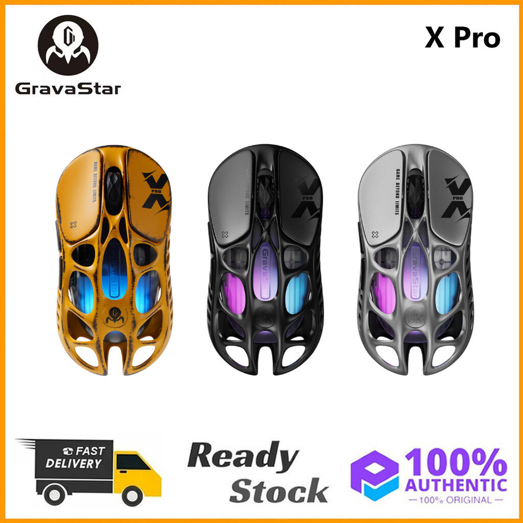 GravaStar Mercury X Pro 8K Gang MouseHT99 VVIN