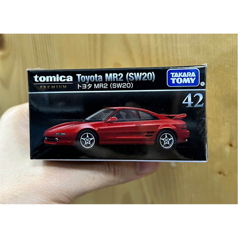Tomica Premium 42 Toyota MR2 (SW20) - สีแดงสําหรับเด็กอายุ 3 ปี