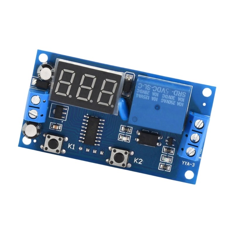 R* หลอดดิจิตอล LED Digital Time Delay Cycle Timer Delay Switching Accessories