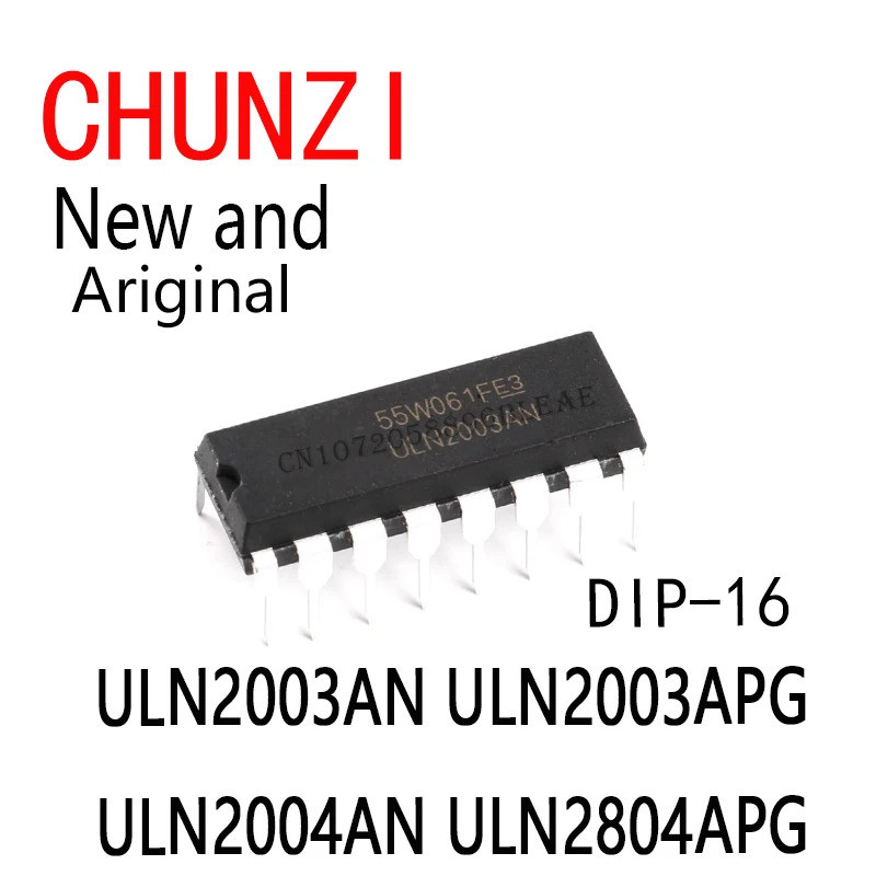 5PCS ULN2003AN ULN2003APG ULN2004AN ULN2804APG ULN2003A ULN2803APG SOP DIP ชิป ic