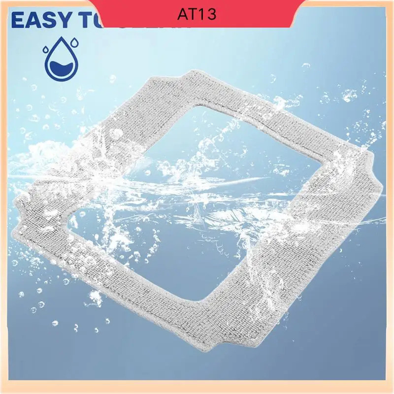 At13 12pcs ทําความสะอาดหน้าต่างหุ่นยนต์ Mop ผ้าทําความสะอาด Rag ผ้าเช็ดตัวฝุ่นผ้าทําความสะอาดสําหรับ
