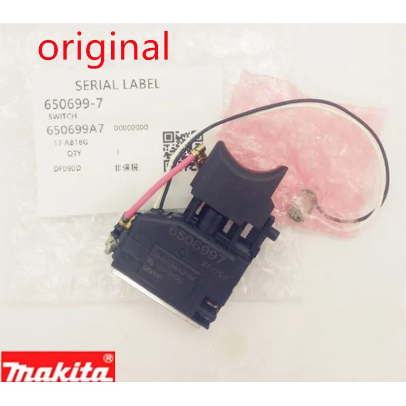 สวิตช์ 10.8V สําหรับ Makita 650699-7 6506997 650645-0 6506450 6505991 DF330DWE DF030DWE TD090DWE TD0