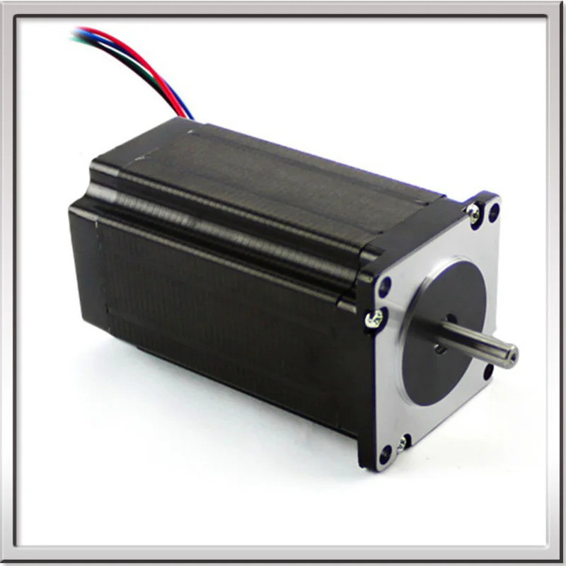 1.8deg. 60 มม.2 เฟสสแควร์ไฮบริดมอเตอร์สเต็ปเปอร์ขนาดใหญ่ NEMA24 แรงบิดสูง 60HS88-2008 60BYGH301B dc 