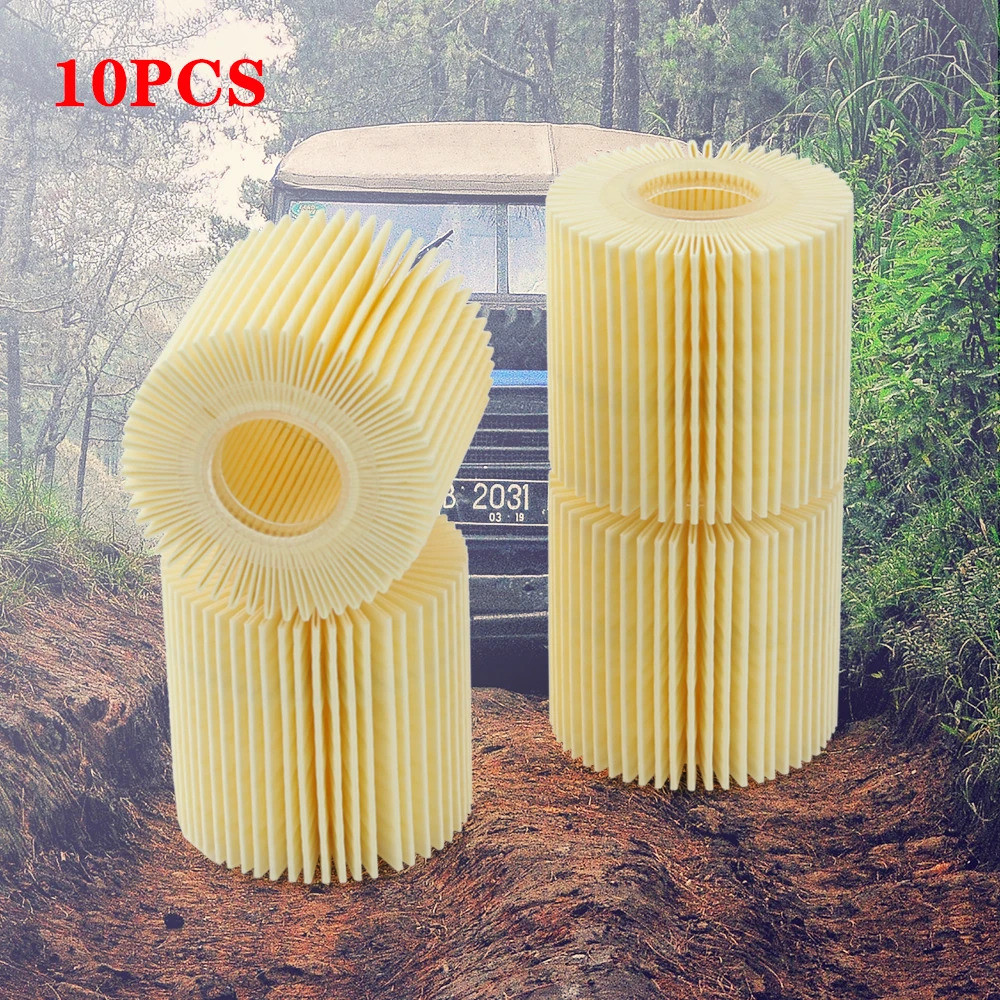 10 ชิ้นกรองน้ํามันเครื่องยนต์เบนซินสําหรับ 04152YZZA1 04152-31090 0415231090 04152-YZZA1