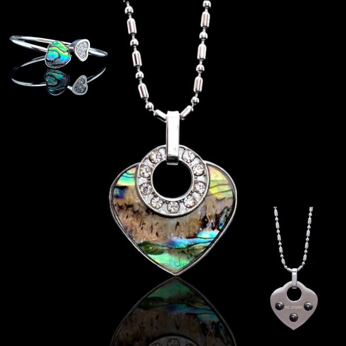 1 ชุด TITANIUM QUANTUM BIO MAGNET HEALTH NECKLACE AND BRACELET M-7