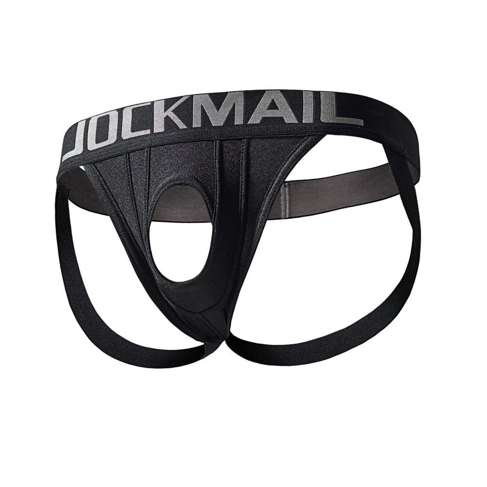 Jockmail Jockstrap เอวต่ำ ตาข่ายระบายอากาศได้ดี สบายสำหรับผู้ชาย
