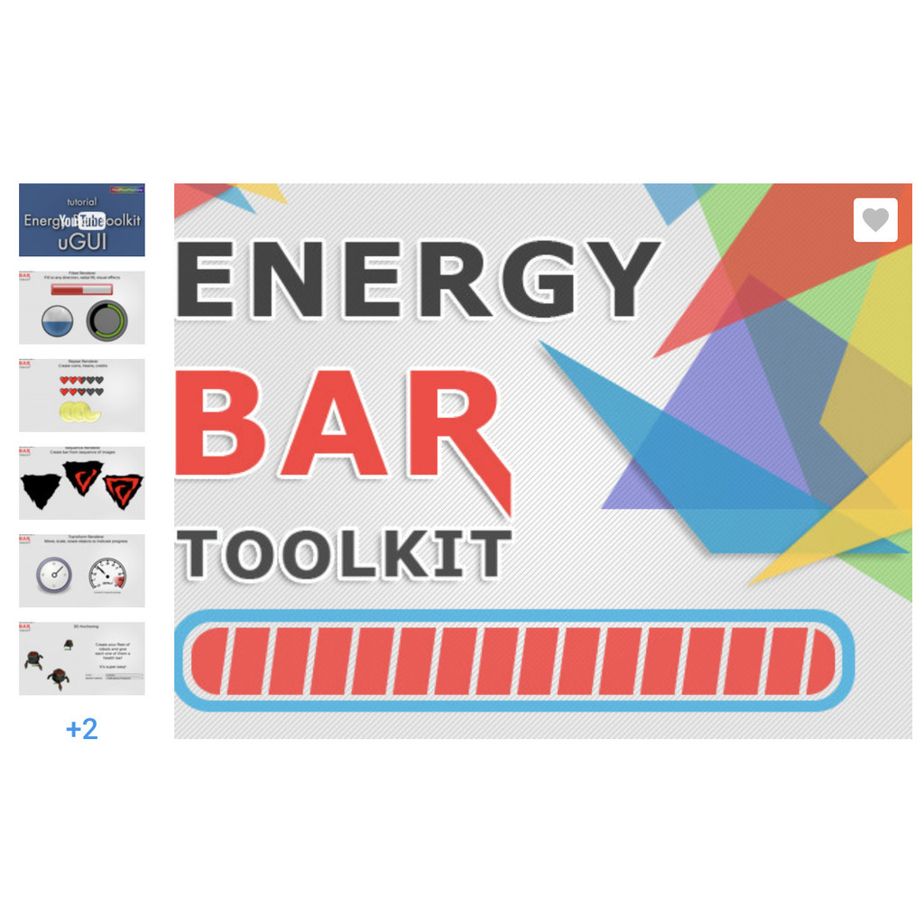 หน่วย 插 ชิ้น| Energy Bar Toolkit 4.0.3 血条แพ็คเกจกลิ่น
