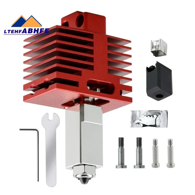 [ขายร้อน L]Nozzle Hotend Kits สําหรับ P1S,P1P,X1,X1C,X1E ชิ้นเดียวเหล็กชุบแข็งอัพเกรด TZ4.0 Hotend K