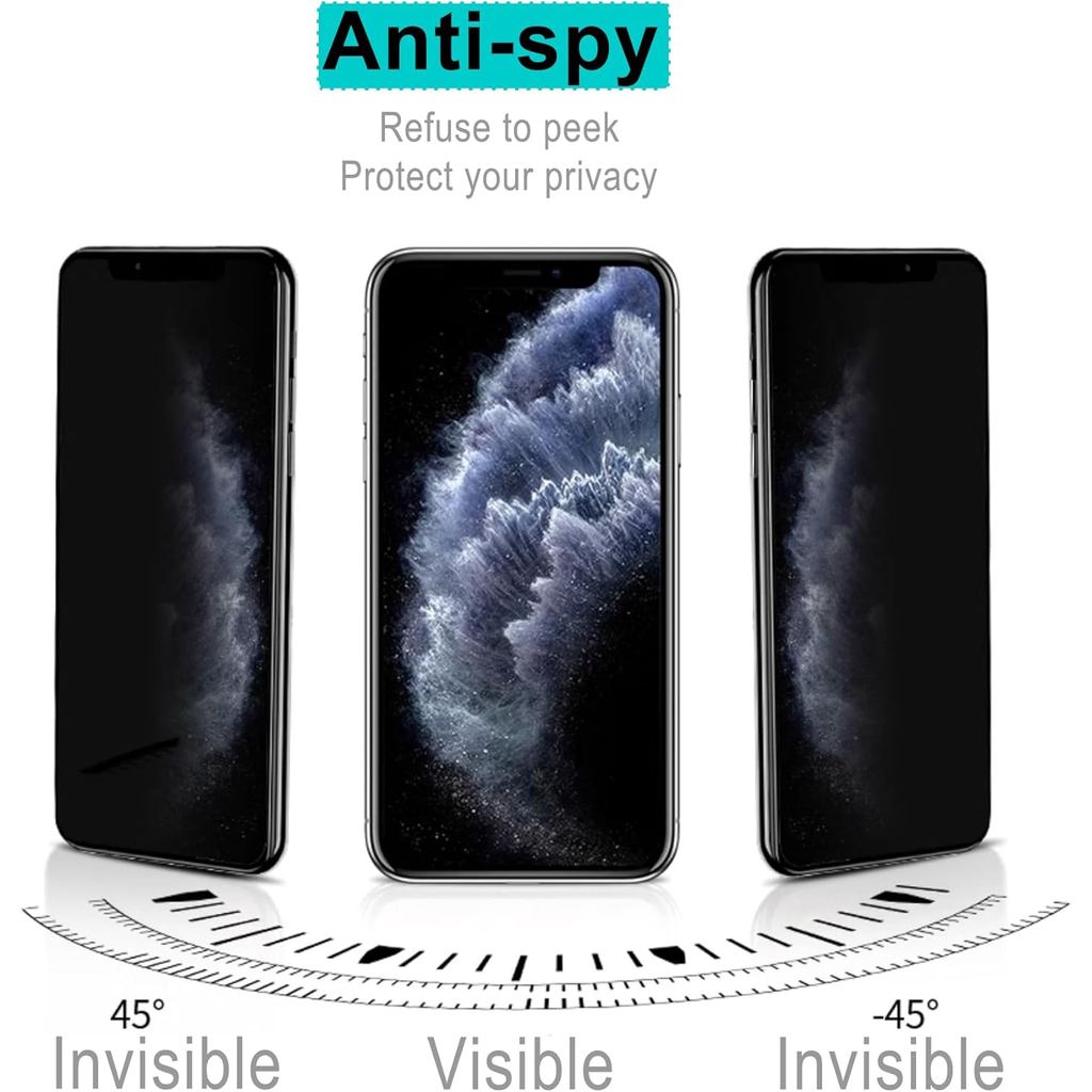 สําหรับ OnePlus Ace 5 Pro 3V 2V 9 RT 13T 13R กระจกนิรภัย HD ฝาครอบโทรศัพท์ป้องกันความเป็นส่วนตัว Anti-Spy ป้องกันหน้าจอ