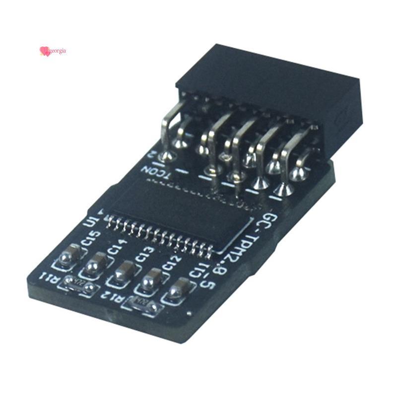 georg33tPM2.0 โมดูล LPC 12Pin โมดูล SLB9665 11 อัพเกรดสําหรับเมนบอร์ดสําหรับ -TPM2.0 S