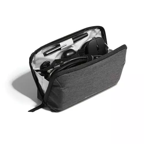 Kokuyo BIZRACK Gadget Pouch Dark Gray/Black thumbnail 10