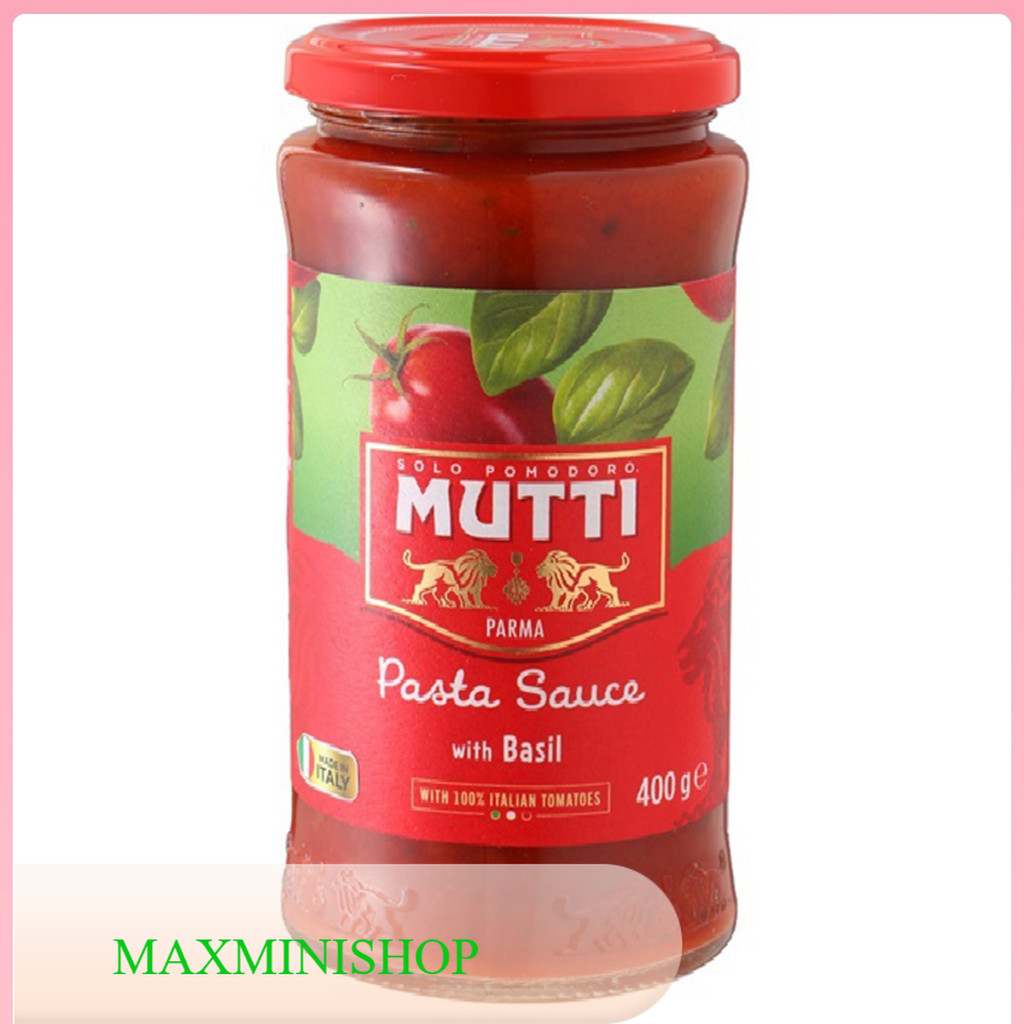 พาสต้าซอส วิทเบซิล Mutti 400 G.