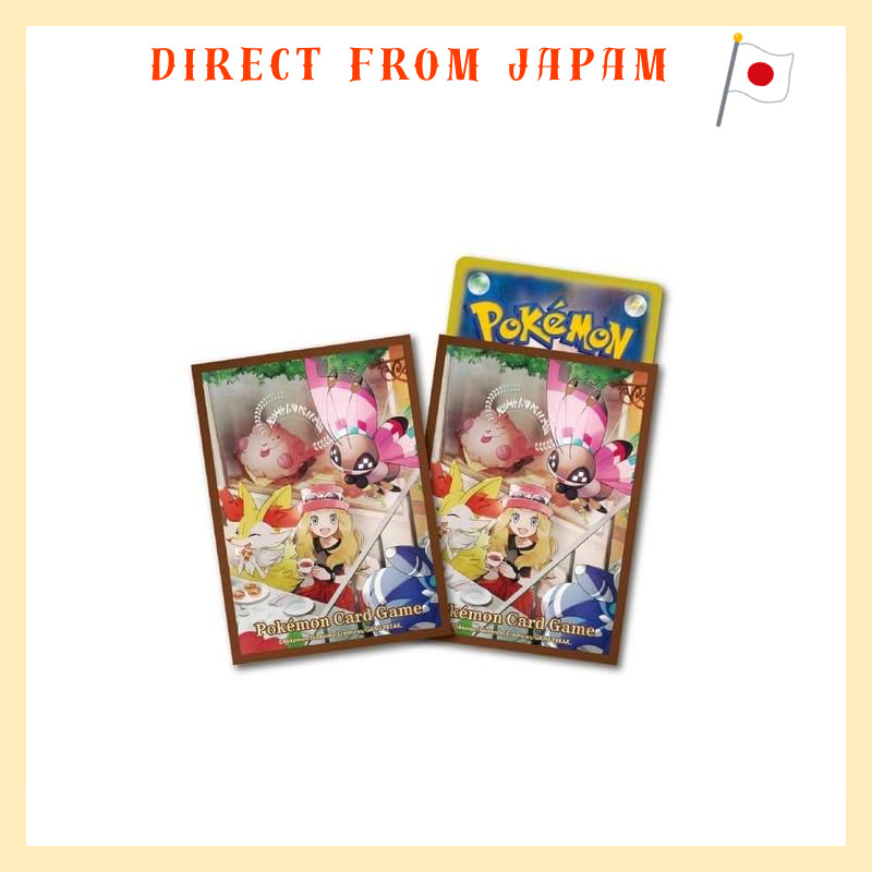 Direct From Japan
Pokémon Trading Card Game Deck Shield Serena Sleeve, 64 pieces, 66×92 mm.