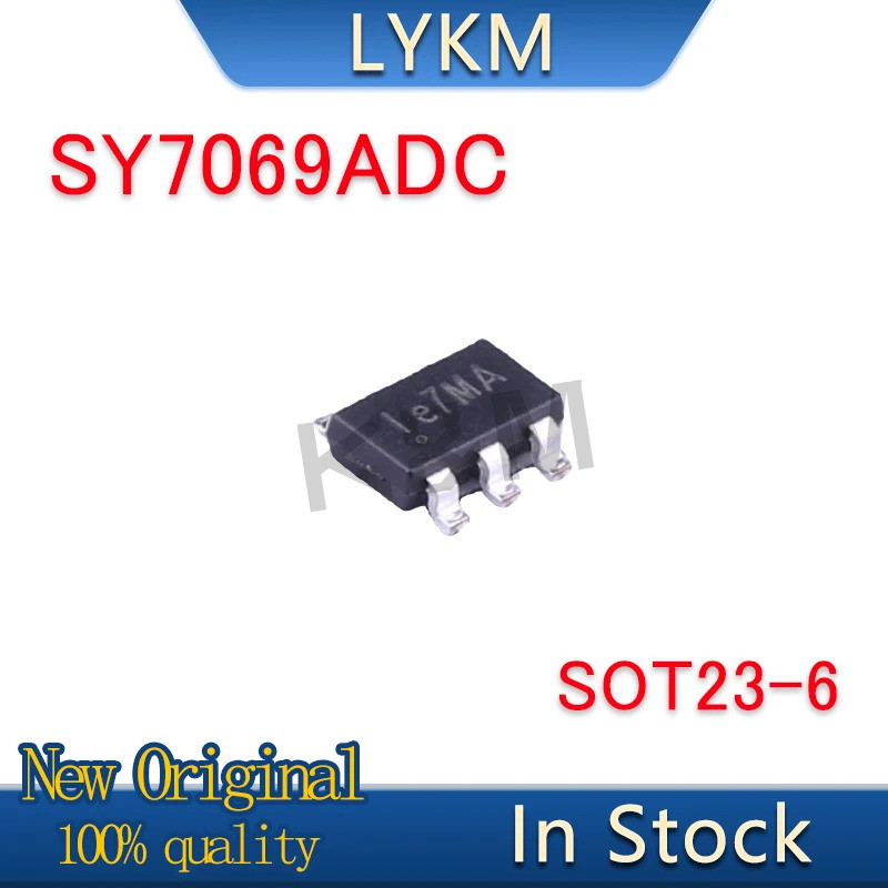 10/PCS ใหม่ Original SY7069ADC SY7069 le7MA le7. e7.. SOT23-6 ชิปจัดการพลังงาน ในสต็อก 873C